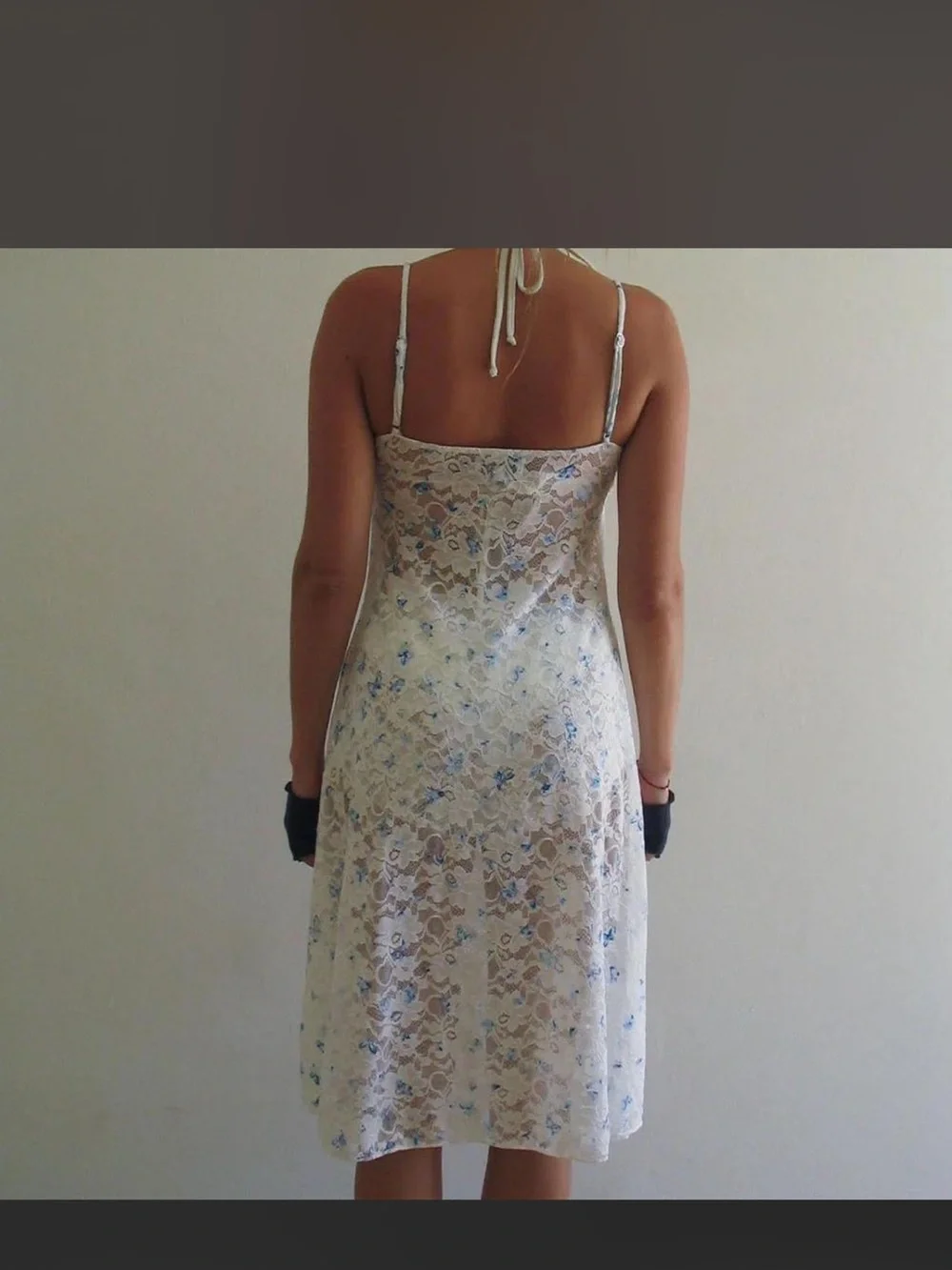 Frankie’s bikinis Lucinda lace midi slip + shorts cover up set